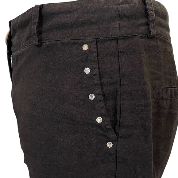 Harris Cotton Linen Shorts - Picture 2 of 4